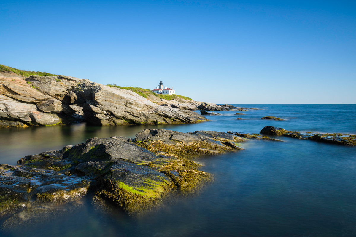 lighthouse on the rocks